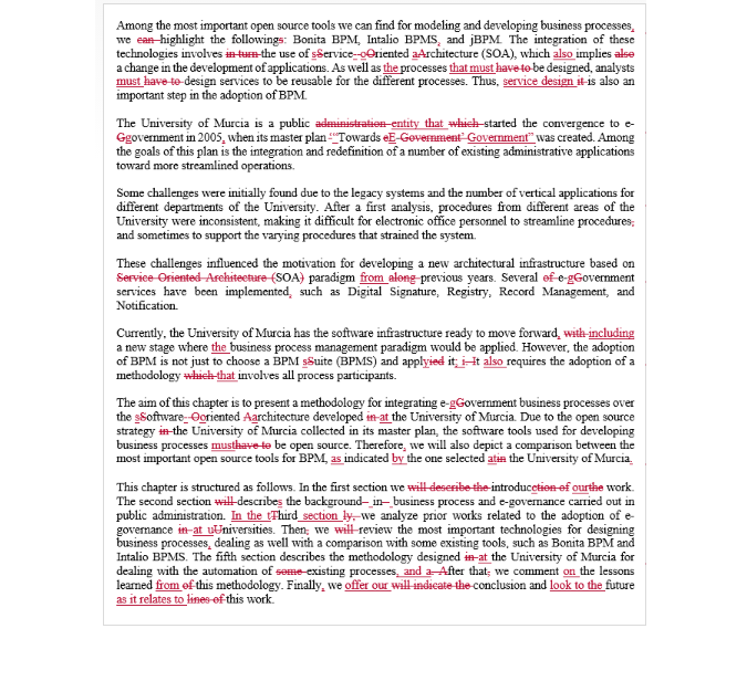 Copy editing sample 2