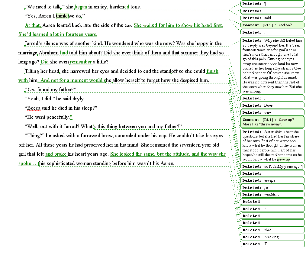Comprehensive Editing Sample